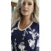  044954 - Blusa Ramany Estampa Folhagem